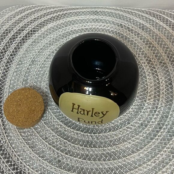 Harley Fund Jar with Removable Cork Stopper - Picture 6 of 9